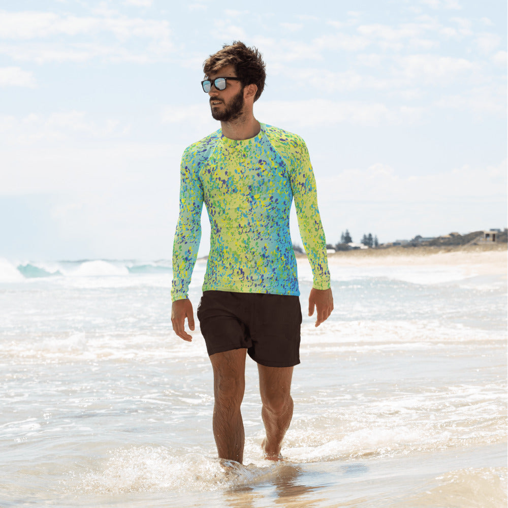 Florida Keys Mahi L / Yellow / Mens Long Sleeve