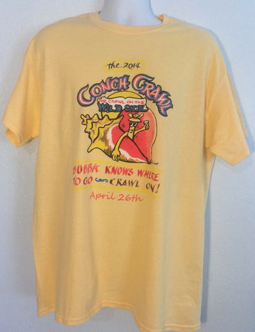 Conch Republic Independence Celebration Crawl T Shirt Key West Florida 2014