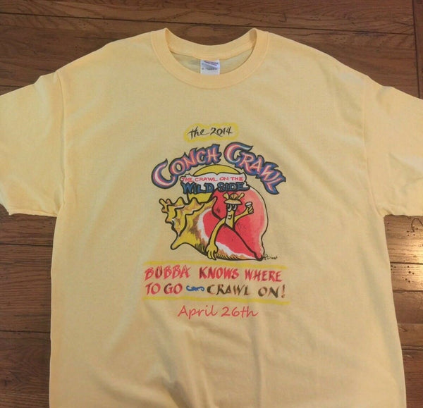 Conch Republic Independence Celebration Crawl T Shirt Key West Florida 2014