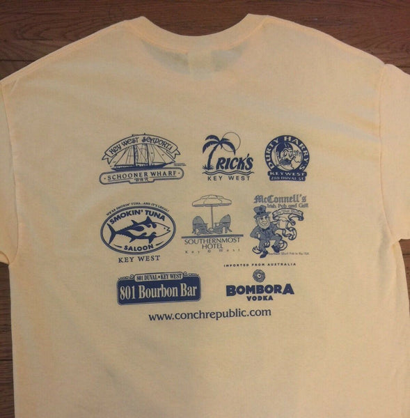 Conch Republic Independence Celebration Crawl T Shirt Key West Florida 2014