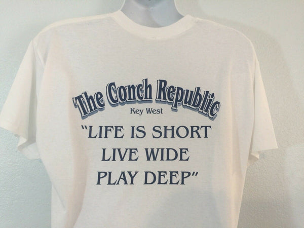 Key West Conch Republic Independence Celebration Tee Shirt 2014 Florida