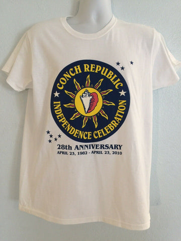 Conch Republic Independence Celebration Key West Florida 2010 Large T Shirt New