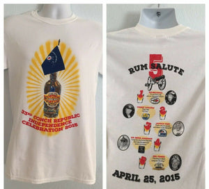 Conch Republic Independence Celebration Key West Florida 2015 Rum T Shirt 2XL