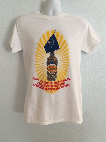 Conch Republic Independence Celebration Key West, FL 2015 Rum T Shirt Small
