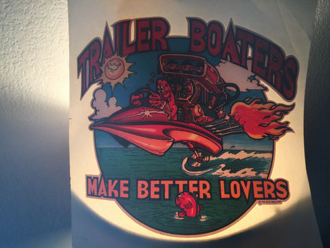 Vintage Rat's Hole 1978 Iron On T Shirt Heat Transfer Trailer Boaters Design