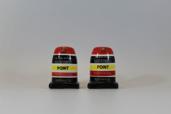 Key West Florida Southernmost Point Buoy Salt & Pepper Shakers Souvenir Gift Set