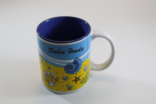 Bahia Honda Beach Ceramic Coffee Mug Florida Keys Shells Souvenir