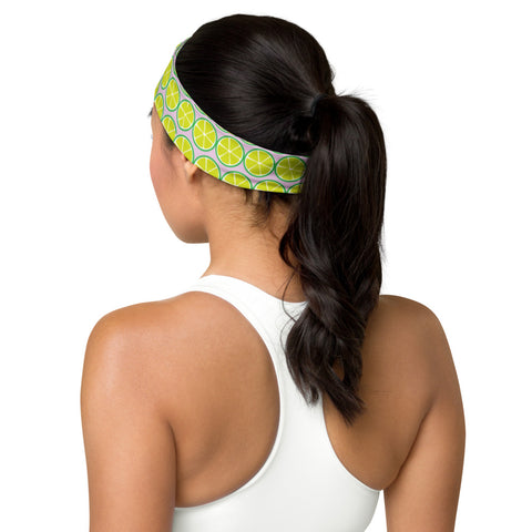 Key Limes on Whisper Pink Headband