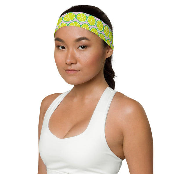 Key Limes on Whisper Pink Headband