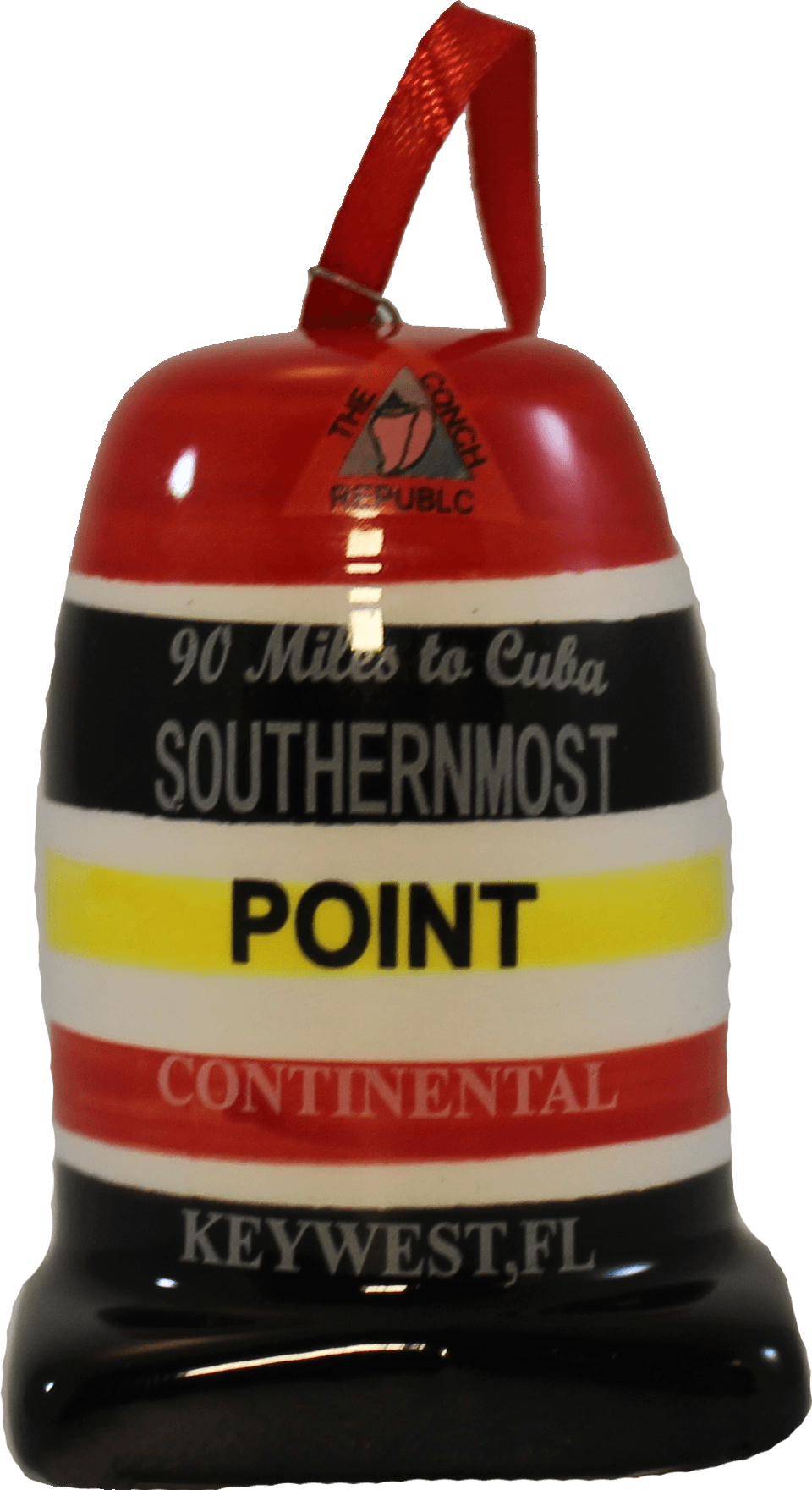 Southernmost Point Key West Florida Buoy Holiday Ornament