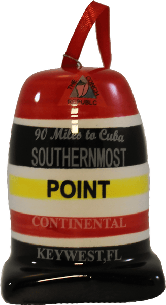 Southernmost Point Key West Florida Buoy Holiday Ornament