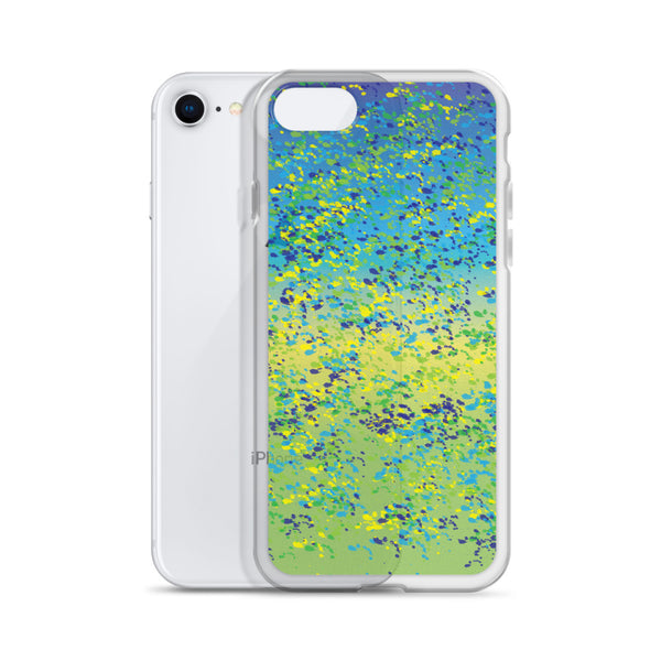 Mahi Print iPhone Case (Dolphin Skin)