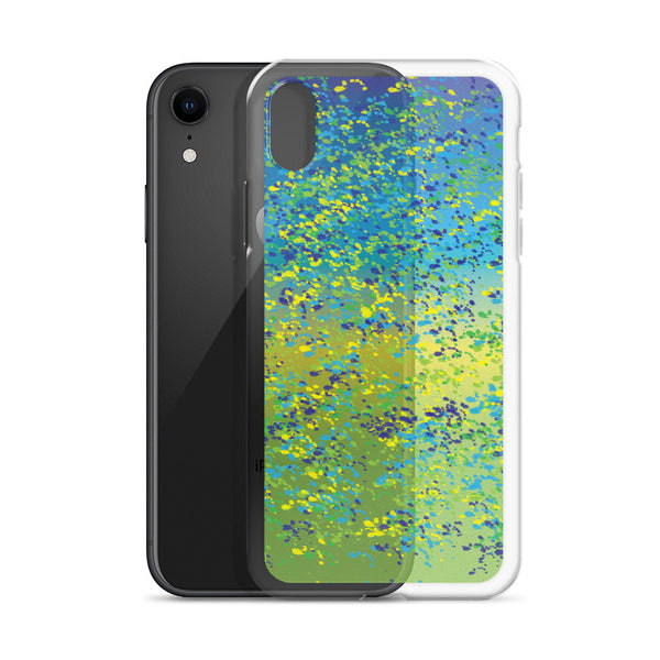 Mahi Print iPhone Case (Dolphin Skin)