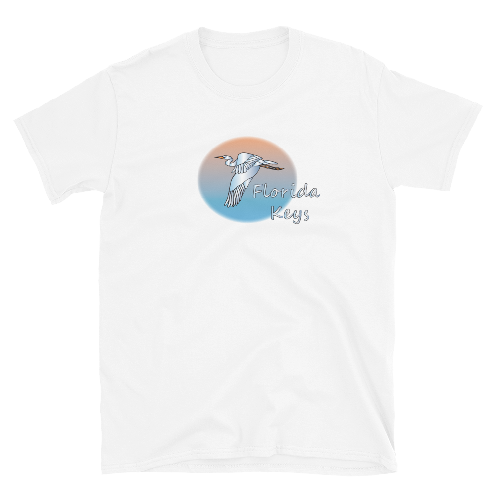 Heron Short-Sleeve Unisex T-Shirt