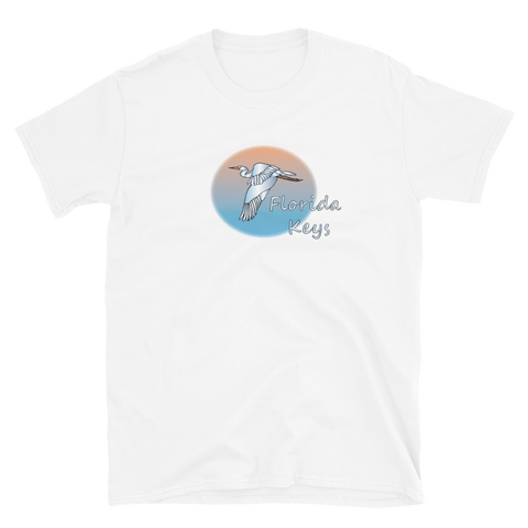 Heron Short-Sleeve Unisex T-Shirt