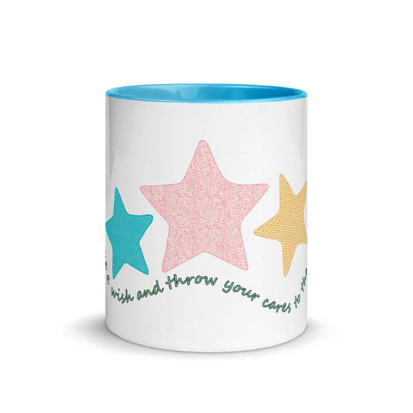 Make a wish starish ocean beach nautical coffee mug