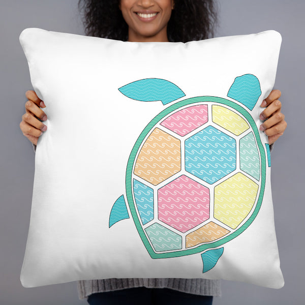 Sea Turtle Basic Pillow