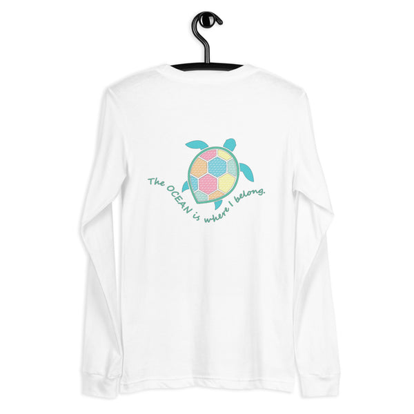 Sea turtle tee shirt t shirt ocean pastel prepp