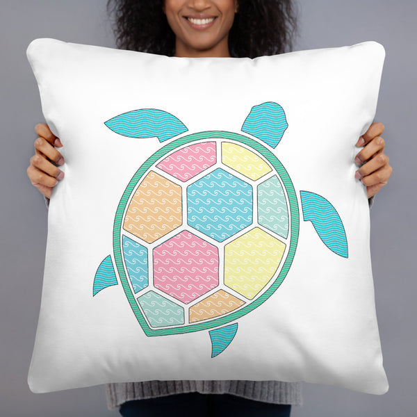 Sea Turtle Basic Pillow