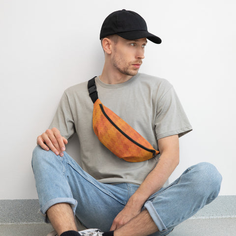 Snapper Skin Print Fanny Pack