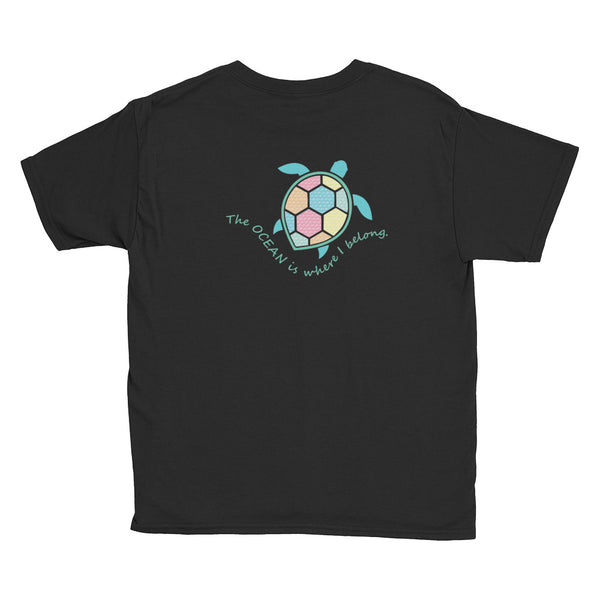 Sea turtle tee shirt t shirt ocean pastel prepp