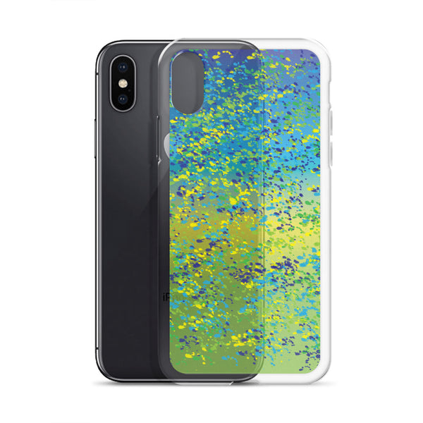 Mahi Print iPhone Case (Dolphin Skin)