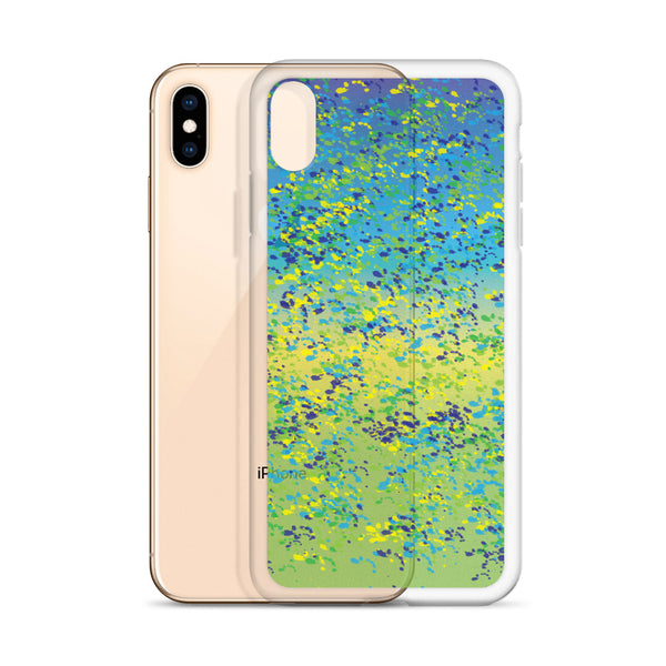 Mahi Print iPhone Case (Dolphin Skin)