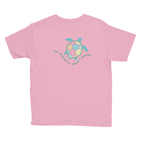 Sea turtle tee shirt t shirt ocean pastel prepp