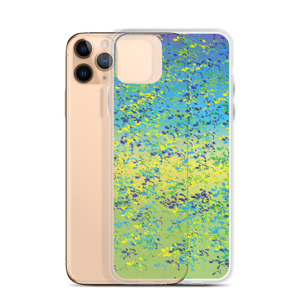 Mahi Print iPhone Case (Dolphin Skin)