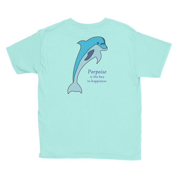 Dolphin Porpoise Ocean Beach Tee Shirt T-Shirt youth