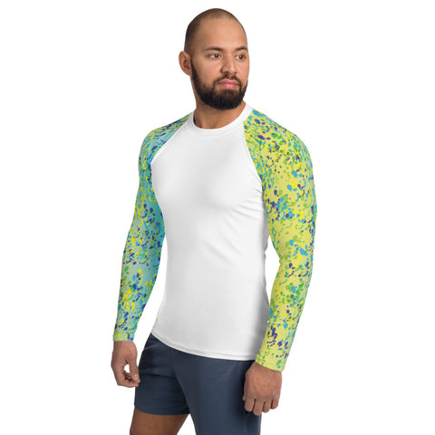 Dolphin Skin Mahi Print Rash Guard