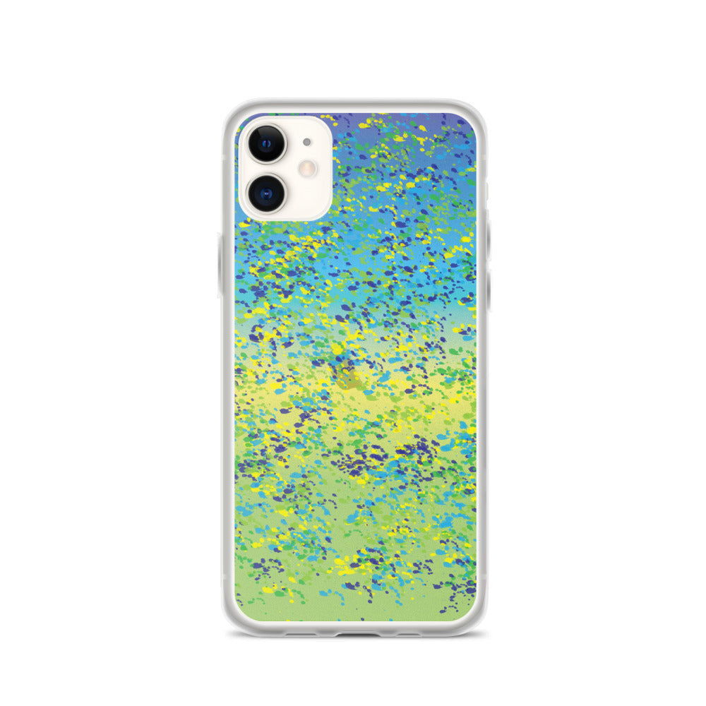 Mahi Print iPhone Case (Dolphin Skin)