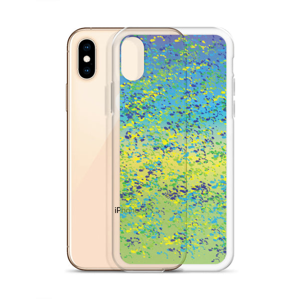 Mahi Print iPhone Case (Dolphin Skin)