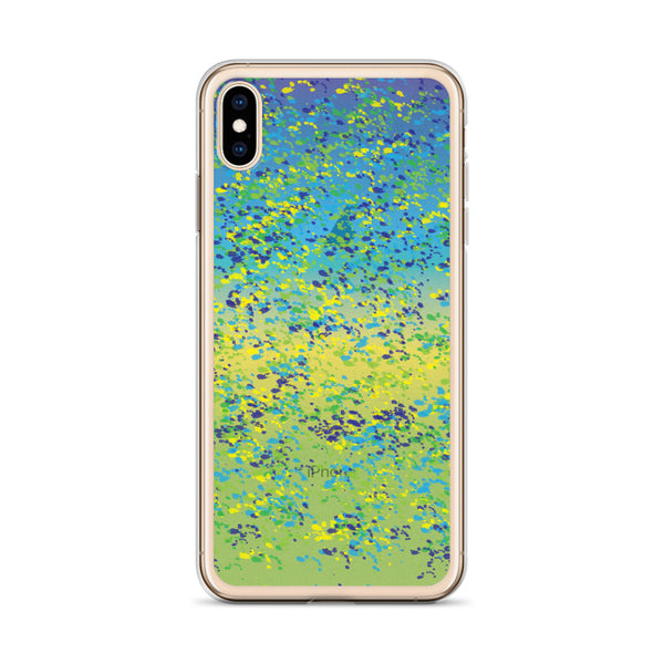 Mahi Print iPhone Case (Dolphin Skin)