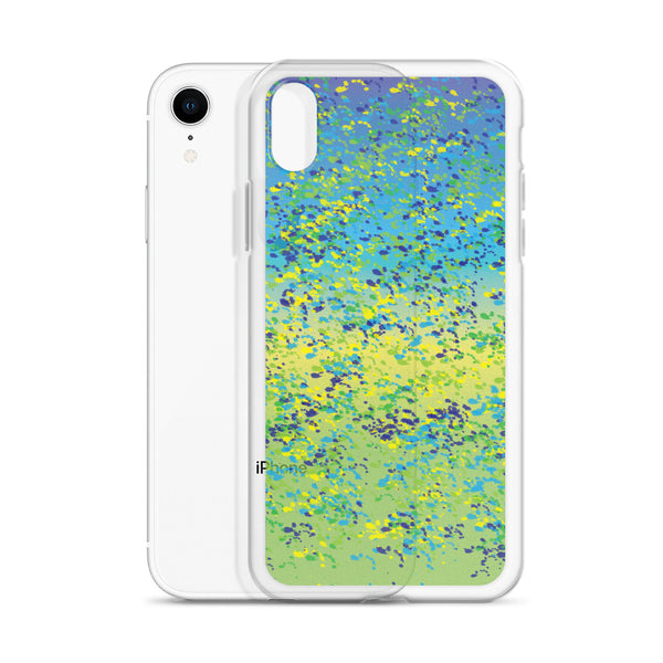 Mahi Print iPhone Case (Dolphin Skin)