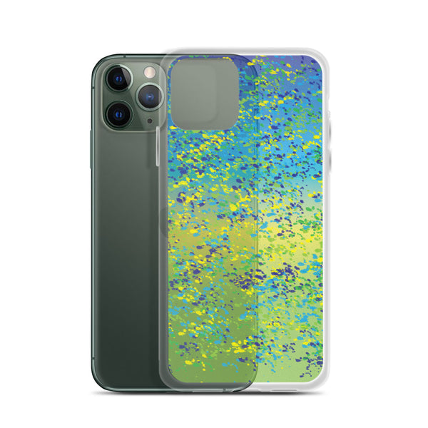 Mahi Print iPhone Case (Dolphin Skin)