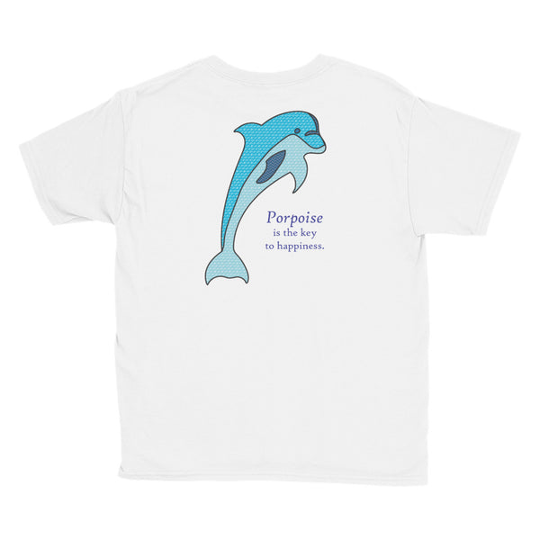Dolphin Porpoise Ocean Beach Tee Shirt T-Shirt youth