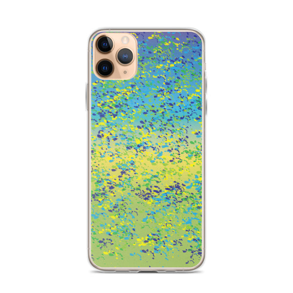 Mahi Print iPhone Case (Dolphin Skin)