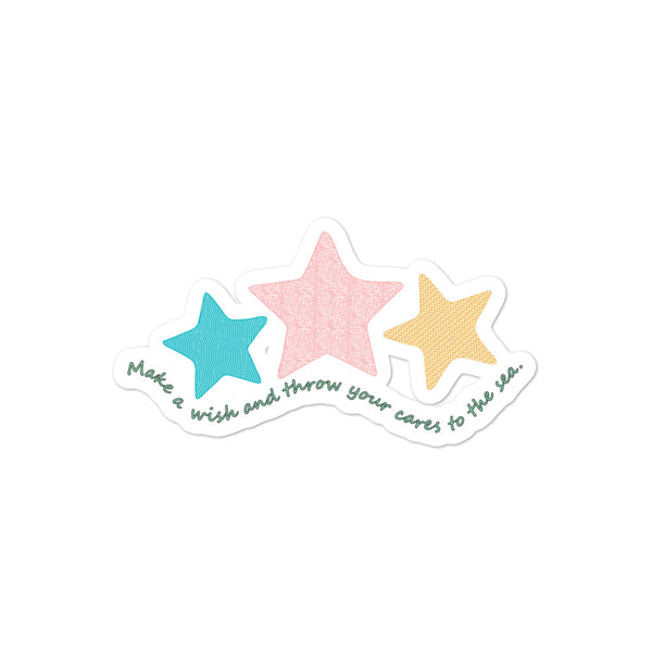 Make a Wish Starfish Sticker