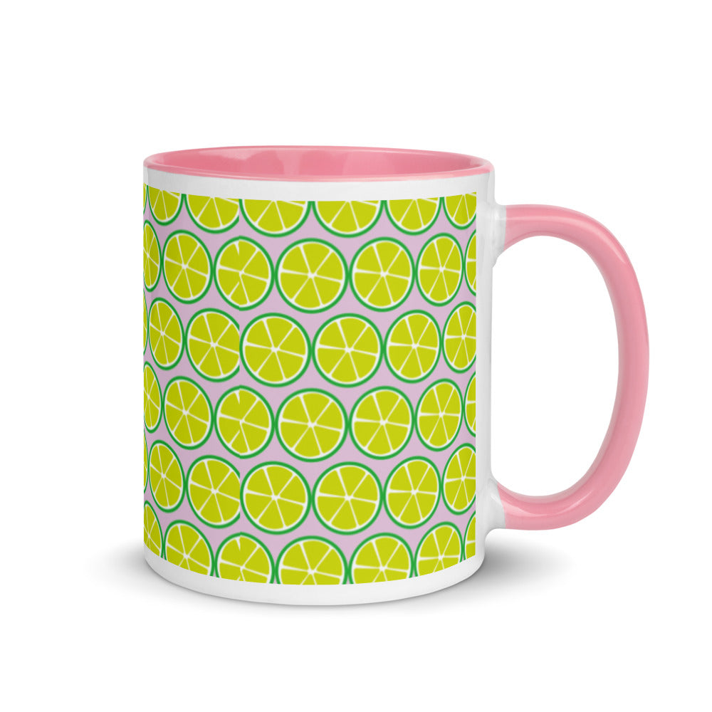 Key Lime Coffee Mug Pink